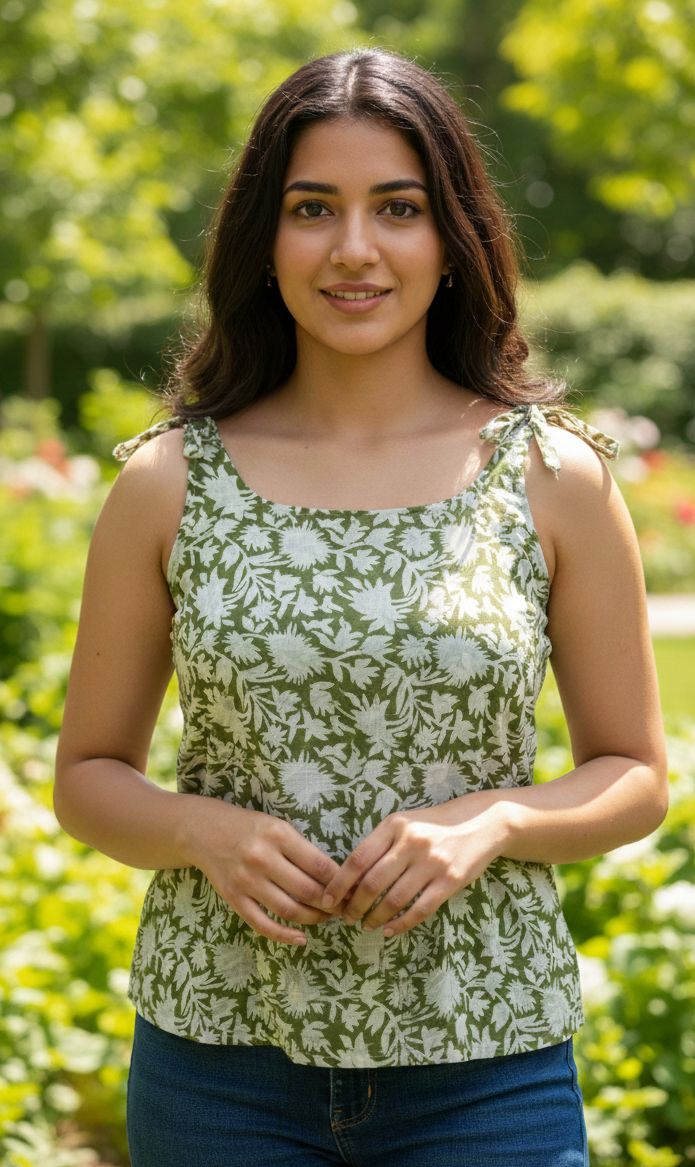 SHOULDER TIE UP KURTI