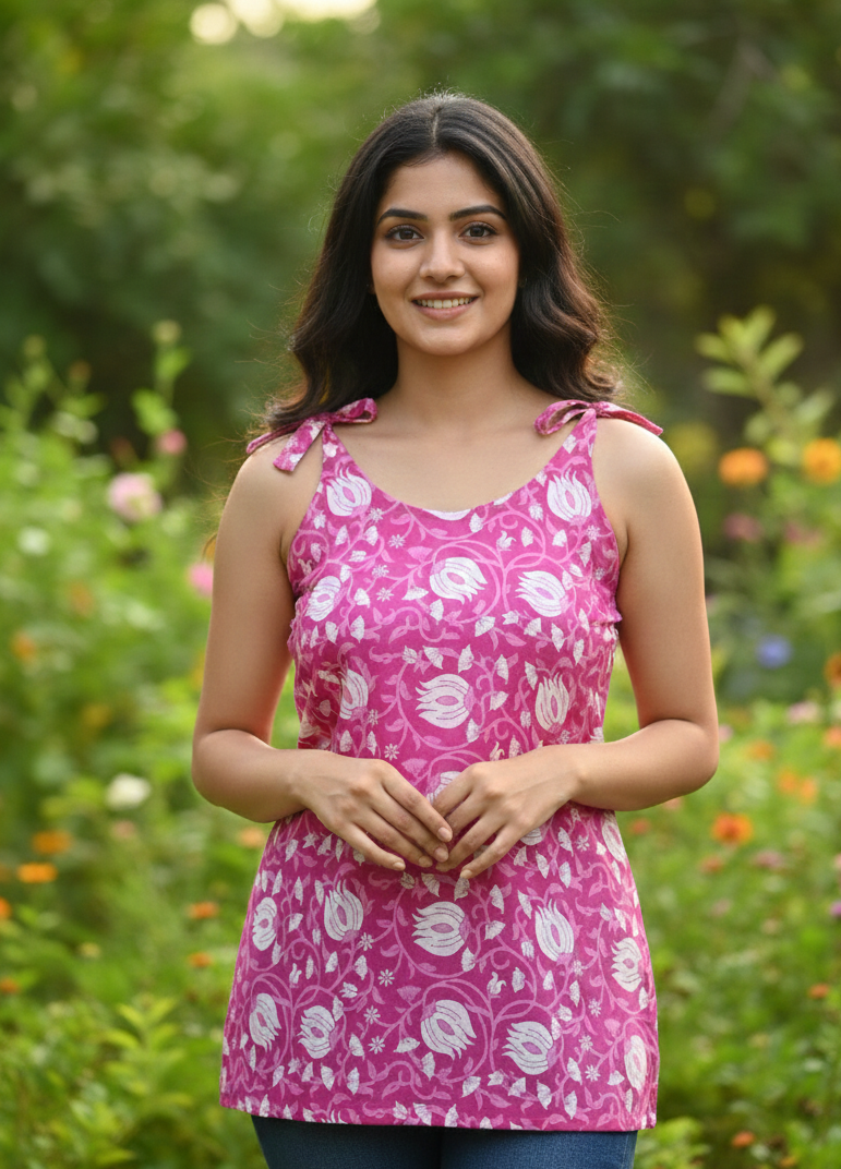 SHOULDER TIE UP KURTI