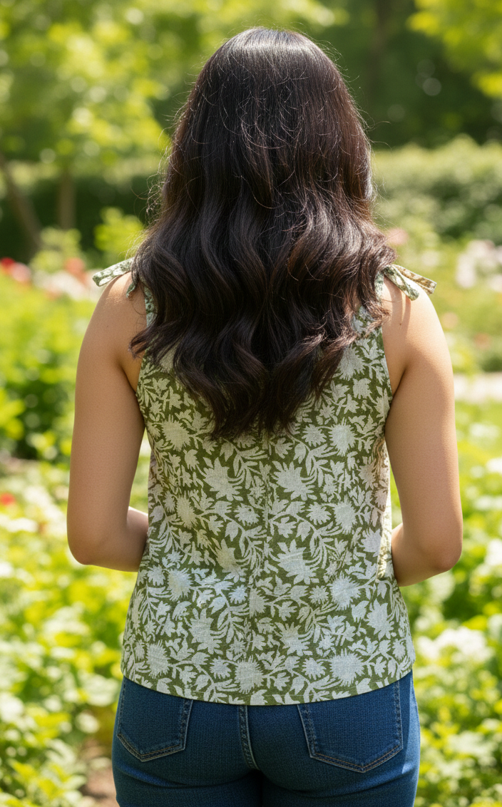SHOULDER TIE UP KURTI