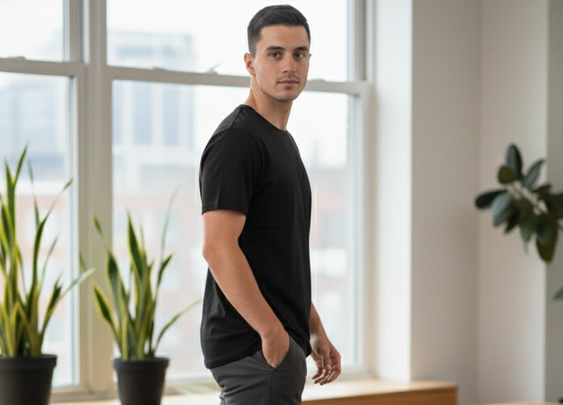 REGULAR FIT PLAIN T-SHIRT