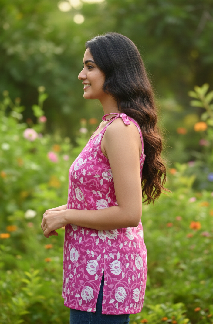 SHOULDER TIE UP KURTI