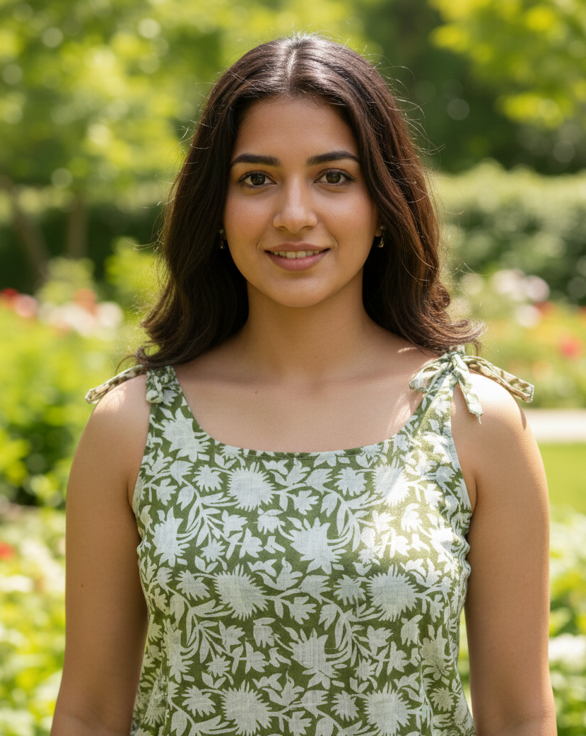 SHOULDER TIE UP KURTI