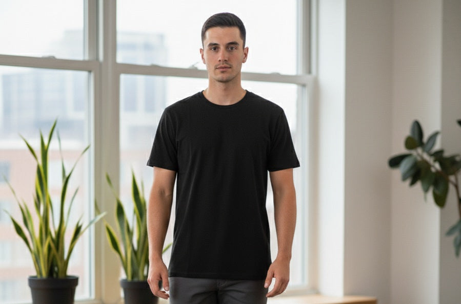 REGULAR FIT PLAIN T-SHIRT