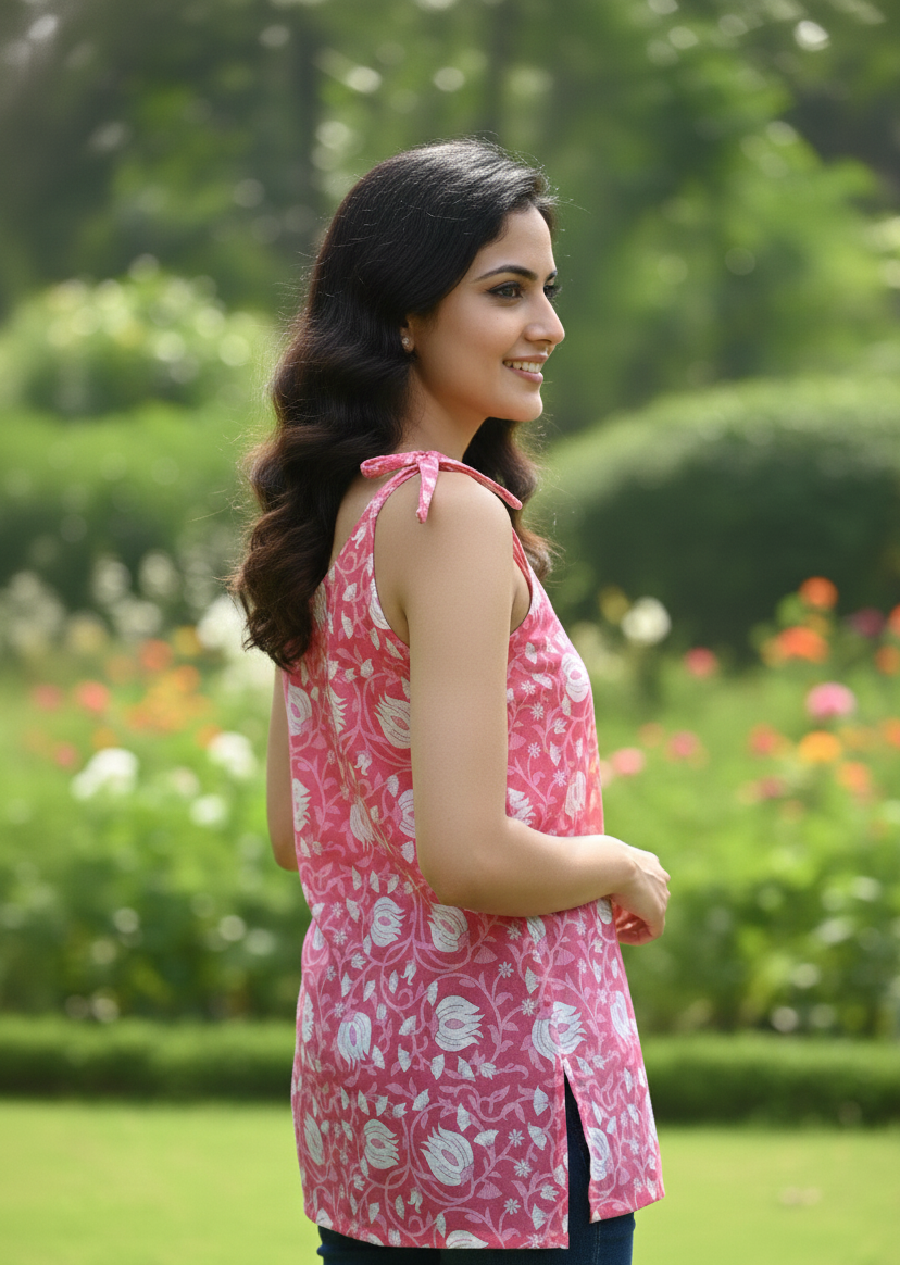 SHOULDER TIE UP KURTI