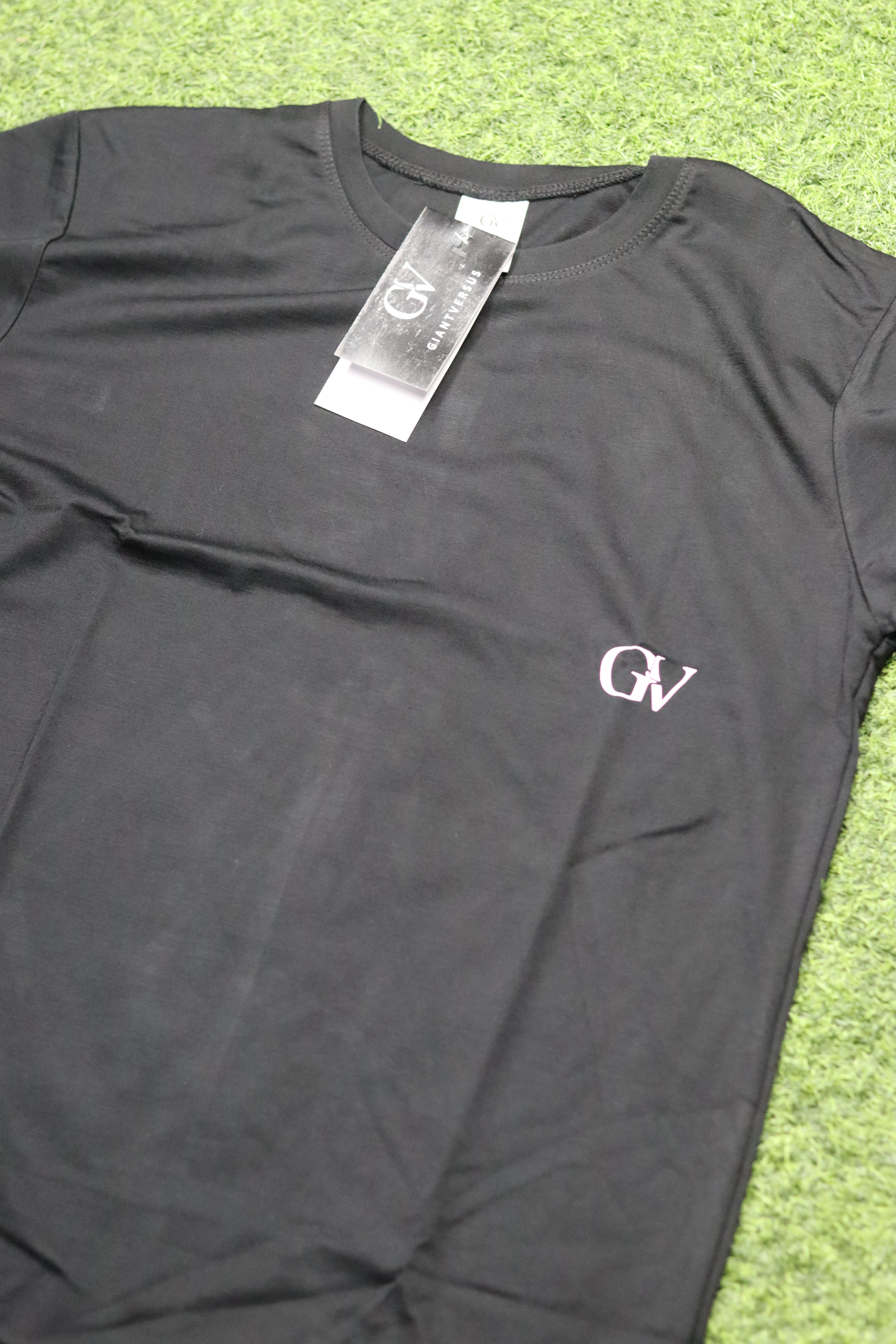 REGULAR FIT PLAIN T-SHIRT WITH LOGO